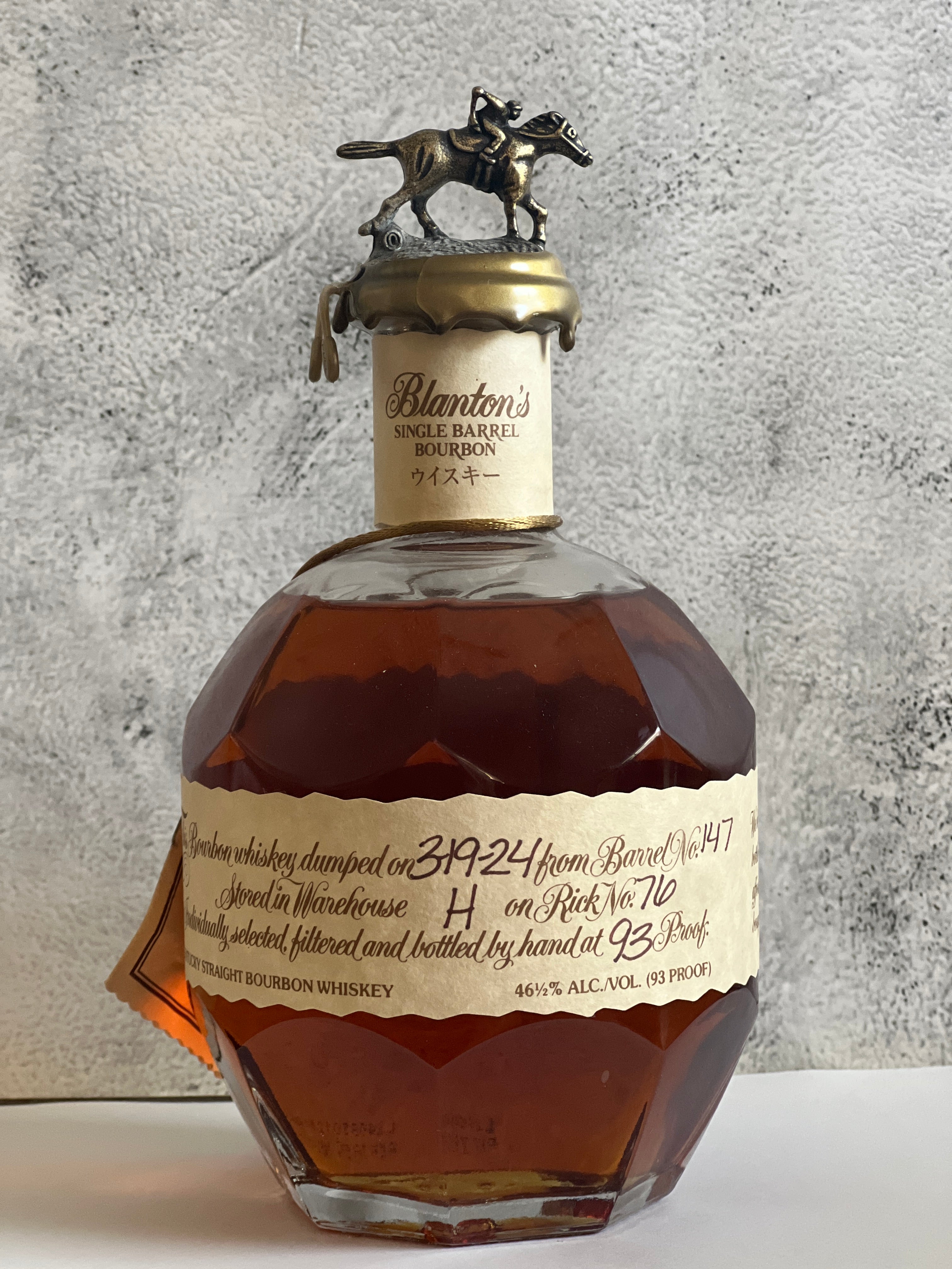 Blanton's Takara Red Japan export 750ml